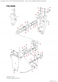 545A - Opt:remote Control Assy Single (2) (545A -    ,  (2))