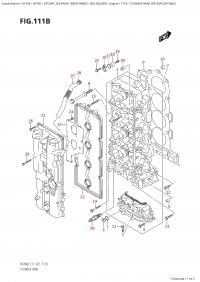 111B - Cylinder Head (Df150At,Df150Az) (111B -    (Df150At, Df150Az))