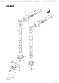 121C - Camshaft  (Df150Ap) (121C -   (Df150Ap))