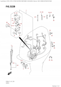 322B - Harness (Df150At,Df150Az) (322B -   (Df150At, Df150Az))