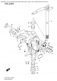 336A  -  Swivel Bracket (Df150T  E01) (336A -   (Df150T E01))