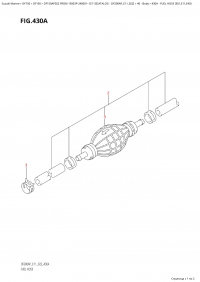 430A  -  Fuel Hose  (E01,E11,E40) (430A -   (E01, E11, E40))