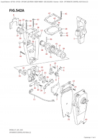 542A - Opt:remote Control  Assy  Dual (2) (542A - :     Dual (2))