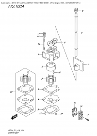 160A - Water Pump  (P01) (160A -   (P01))