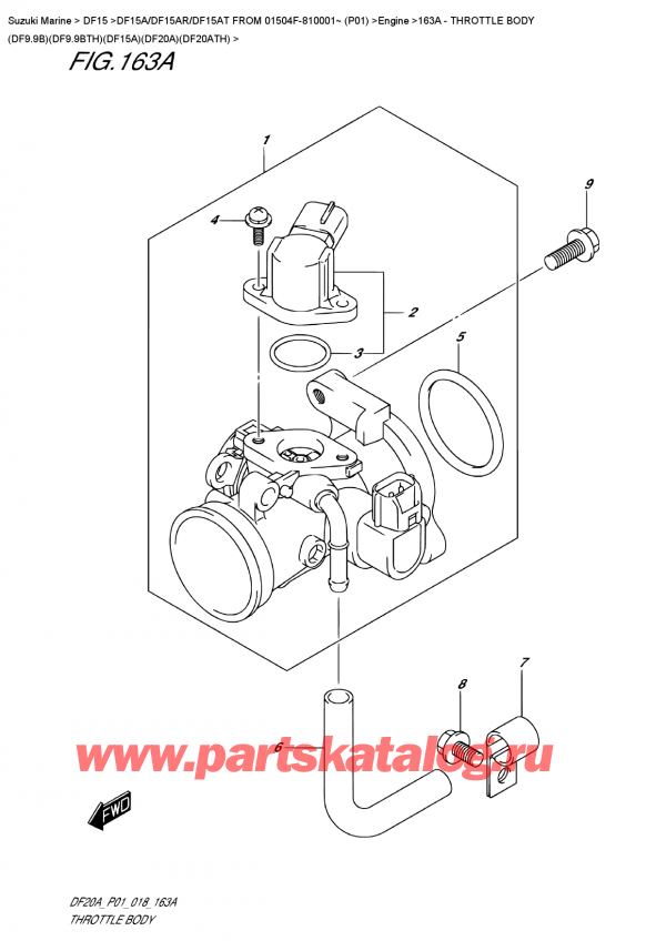   ,   , Suzuki DF15A ES / EL FROM 01504F-810001~ (P01),   (Df9.9B) (Df9.9Bth) (Df15A) (Df20A) (Df20Ath)