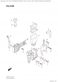 310D  -  Rectifier  /  Ignition  Coil  (Df15Ar,Df15At) (310D -  /   (Df15Ar, Df15At))