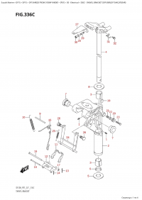 336C - Swivel Bracket (Df9.9Br,Df15Ar,Df20Ar) (336C -   (Df9.9Br, Df15Ar, Df20Ar))