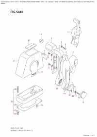 544B  -  Opt:remote  Control  Assy  Single  (1) (Df15Ar,Df15At, (544B -    ,  (1) (Df15Ar, Df15At,)