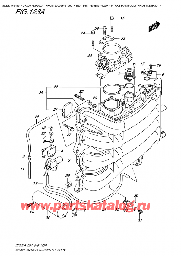 ,   , Suzuki DF200A TL/TX FROM 20003F-610001~ (E01)    2016 ,   /  