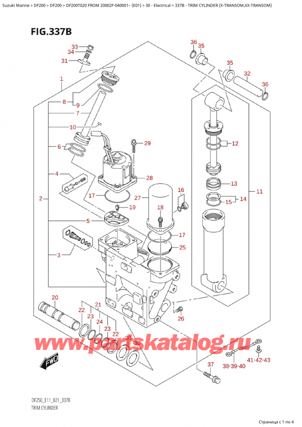  ,   , Suzuki Suzuki DF200T X FROM 20002F-040001~ (E01 020),   (XTransom, XxTransom)