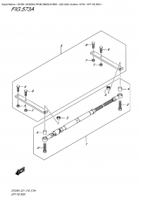 573A  -  Opt:tie Rod (573A - : tie )