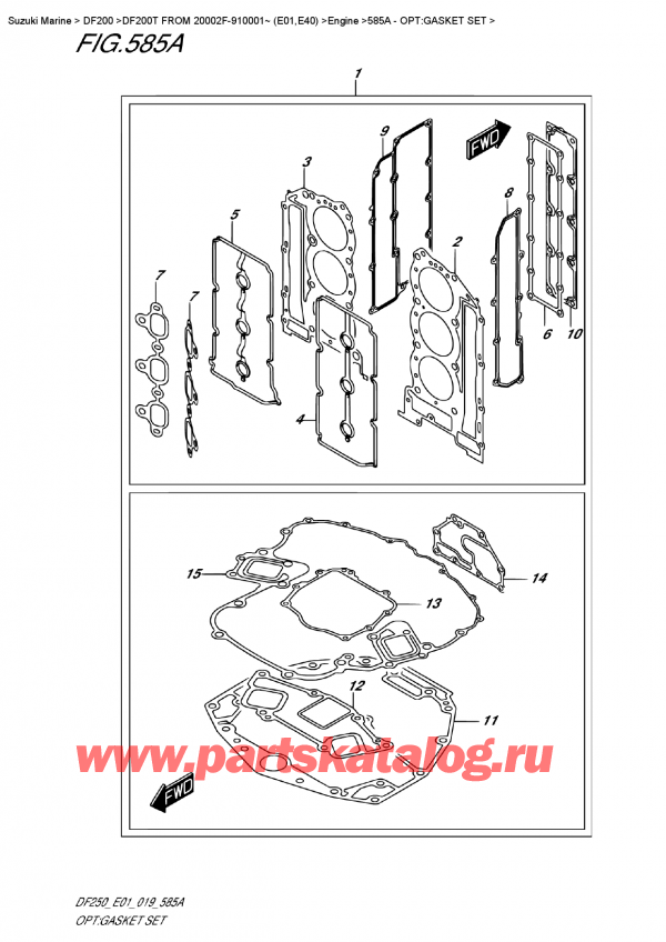  ,    , Suzuki DF200T X FROM 20002F-910001~ (E01), :  