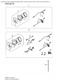 601A  -  Opt:multi  Function  Gauge  (1) (601A - : multi Function Gauge (1))