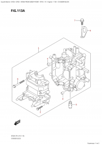 113A - Cylinder Block (113A -  )