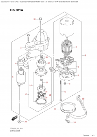 301A - Starting Motor (E-Starter) (301A -   (  ))