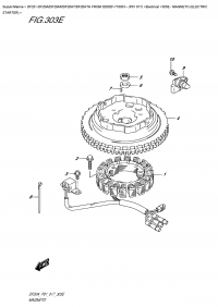 303E  -  Magneto  (Electric  Starter) (303E -  ())