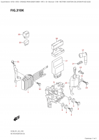 310K - Rectifier / Ignition Coil (Df20A:p01:(021,022)) (310K -  /   (Df20A: p01: (021, 022) ))