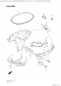 410D - Side Cover (Df9.9Bt,Df15At,Df20At) (410D -   (Df9.9Bt, Df15At, Df20At))