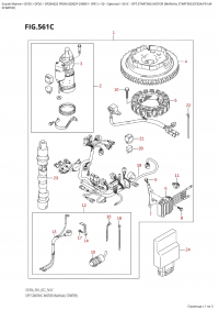 561C  -  Opt:starting  Motor  (Manual  Starter) (Df20A:p01:M- (561C - :  ( ) (Df20A: p01: M-)