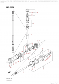 220A  -  Transmission  (Df200T,Df200Wt,Df225T,Df225Wt, (220A -  (Df200T, Df200Wt, Df225T, Df225Wt,)