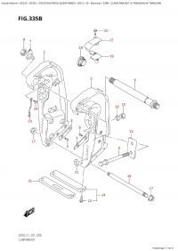 335B - Clamp Bracket (X-Transom,Xx-Transom) (335B -   (X-Transom, Xx-Transom))