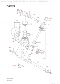 337B - Trim Cylinder (L-Transom) (337B -   (L-Transom))