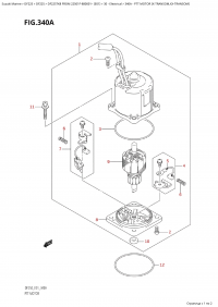 340A  -  Ptt Motor (X-Transom,Xx-Transom) (340A -   (X-Transom, Xx-Transom))