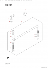 442A - Drag Link (442A -  )