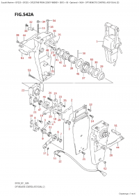 542A - Opt:remote  Control Assy Dual  (2) (542A - :     Dual (2))