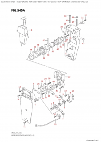 545A - Opt:remote  Control Assy Single  (2) (545A -    ,  (2))