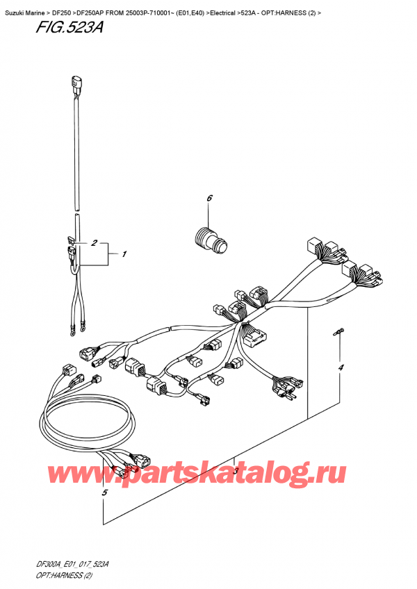 ,   , SUZUKI DF20A TL / TS FROM 02002F-710001~ (P01 017), Opt:harness  (2)