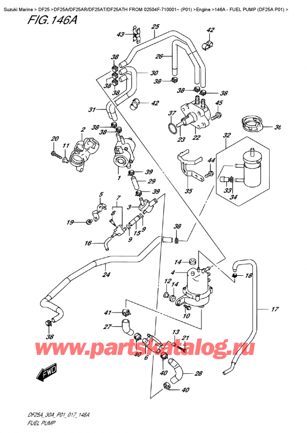  , , SUZUKI DF25A S FROM 02504F-710001~ (P01)  ,   (Df25A P01)