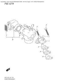 127A - Intake Pipe / Silencer (127A -   / )