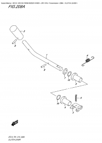 208A - Clutch Lever (208A -  )