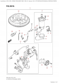 561A - Opt:starting  Motor (Manual Starter)  (M-Starter) (561A - :  ( ) (   ))