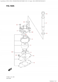 160A - Water Pump (E01,E03,E11) (160A -   (E01, E03, E11))