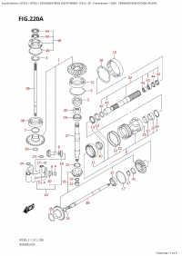 220A  -  Transmission (Df350A,Df325A) (220A -  (Df350A, Df325A))