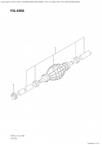 430A - Fuel Hose (Df350A,Df325A) (430A -   (Df350A, Df325A))