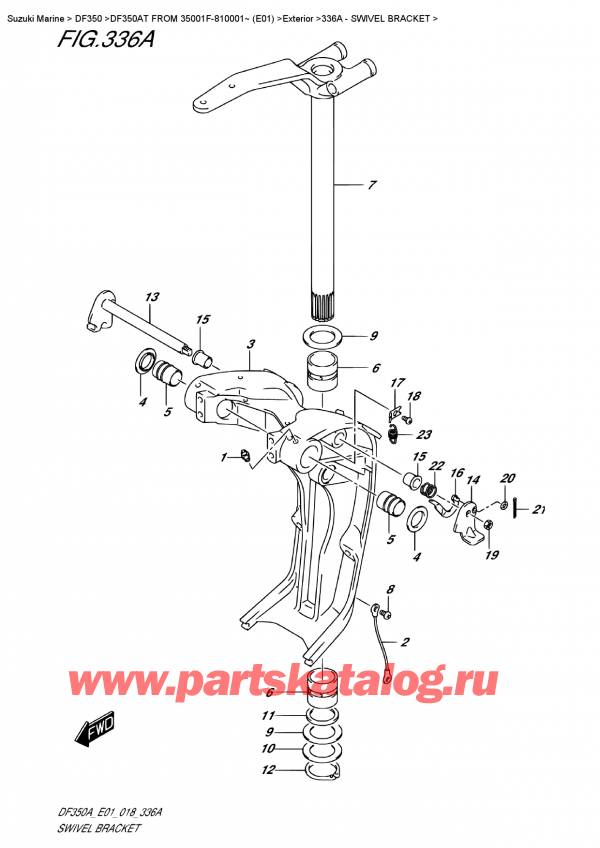  ,    , Suzuki DF350A TX / TXX FROM 35001F-810001~ (E01),  