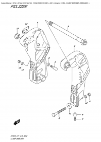 335E  - Clamp  Bracket  (Df50A  E01) (335E -   (Df50A E01))