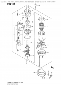 109  -  Starting  Motor (109 -  )