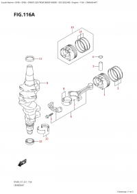 116A - Crankshaft (116A - )