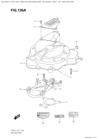 136A - Ring Gear Cover (136A -   )