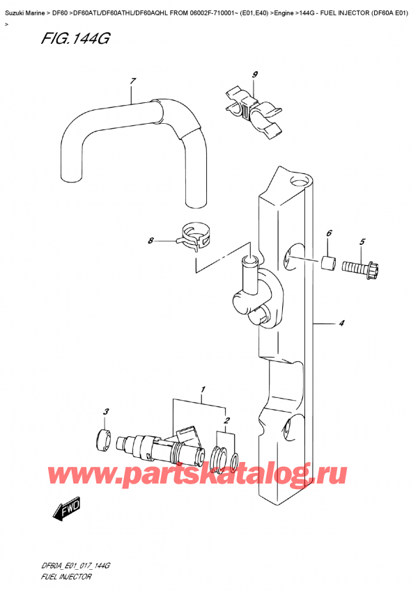   , , SUZUKI DF60A TS/TL FROM 06002F-710001~ (E01) ,   (Df60A E01)