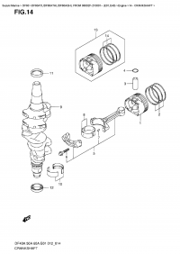 14  -  Crankshaft (14 - )