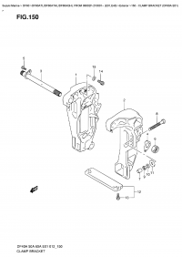 150  -  Clamp  Bracket  (Df60A  E01) (150 -   (Df60A E01))