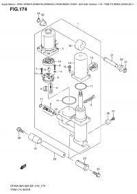 174  -  Trim  Cylinder  (Df60A  E01) (174 -   (Df60A E01))