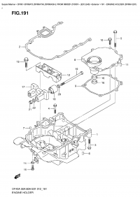 191  -  Engine  Holder  (Df60A  E01) (191 -   (Df60A E01))