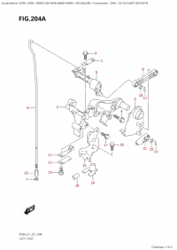 204A - Clutch Shaft (204A -  )