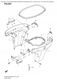 224 - Side Cover (Df60A  E01) (224 -   (Df60A E01))